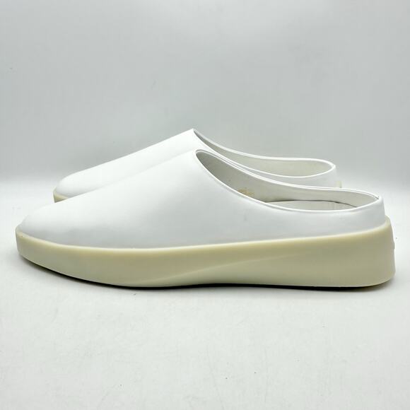 Wolf & Shepherd Mens Cruise Mule Slip On Shoes US 11 EU 44 White NIB main image 8